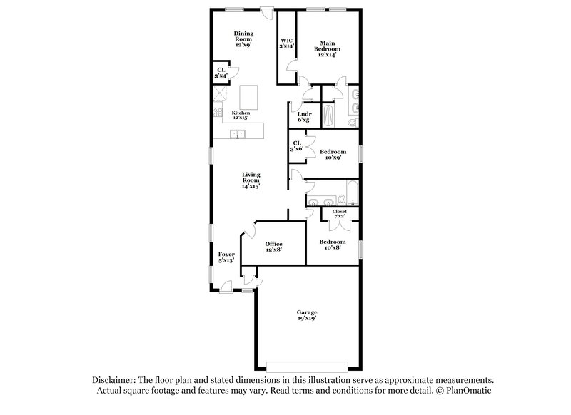 1,800/Mo, 185 Ellwood Rd Maxwell, TX 78656 Floor Plan View