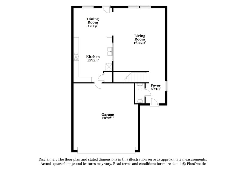 1,840/Mo, 209 Rosetta Rd Maxwell, TX 78656 Floor Plan View