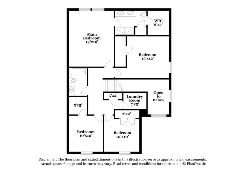 1,840/Mo, 209 Rosetta Rd Maxwell, TX 78656 Floor Plan View 2