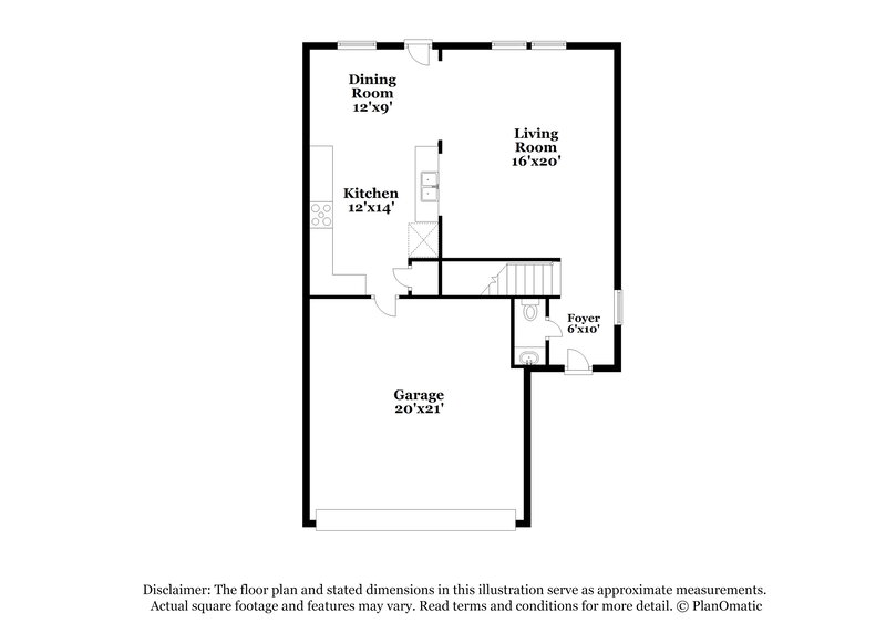 1,795/Mo, 110 Rosetta Rd Maxwell, TX 78656 Floor Plan View