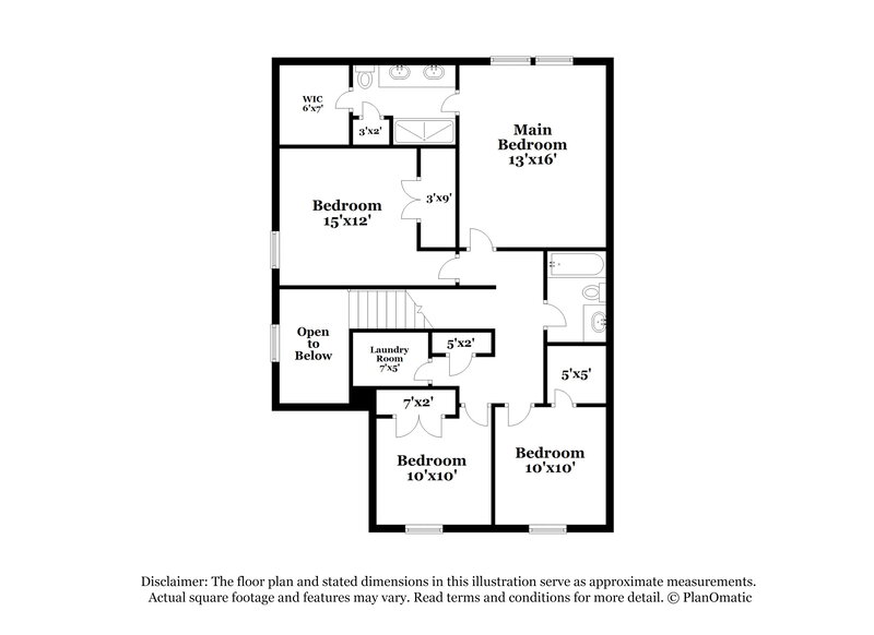 1,795/Mo, 110 Rosetta Rd Maxwell, TX 78656 Floor Plan View 2