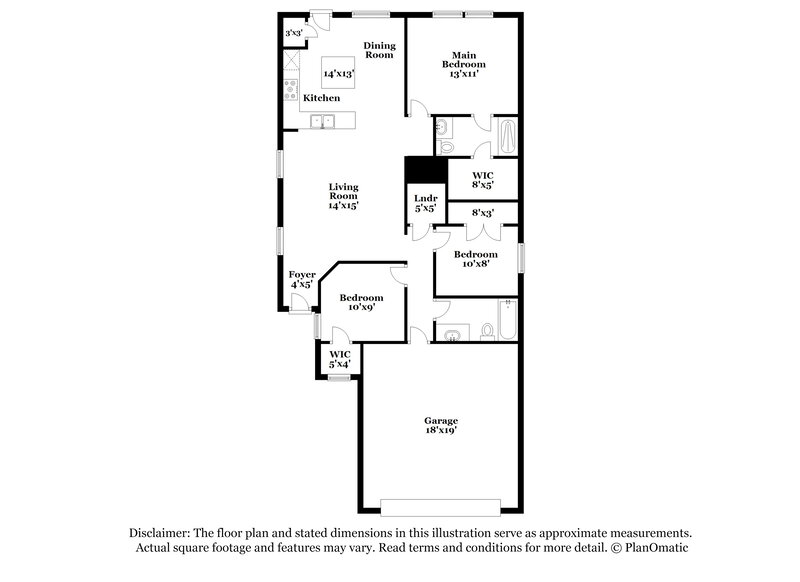 1,785/Mo, 214 Rosetta Rd Maxwell, TX 78656 Floor Plan View