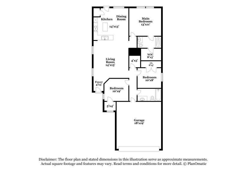 1,595/Mo, 274 Rosetta Rd Maxwell, TX 78656 Floor Plan View