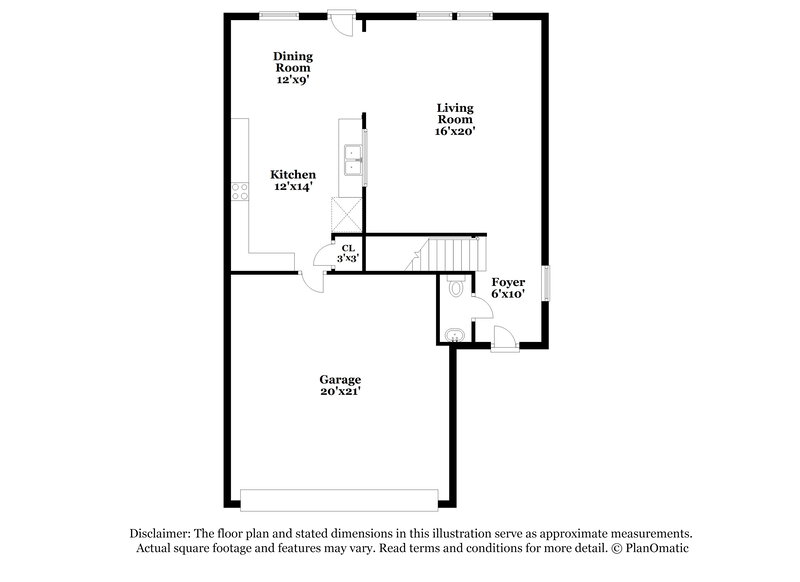 2,240/Mo, 308 Rosetta Rd Maxwell, TX 78656 Floor Plan View