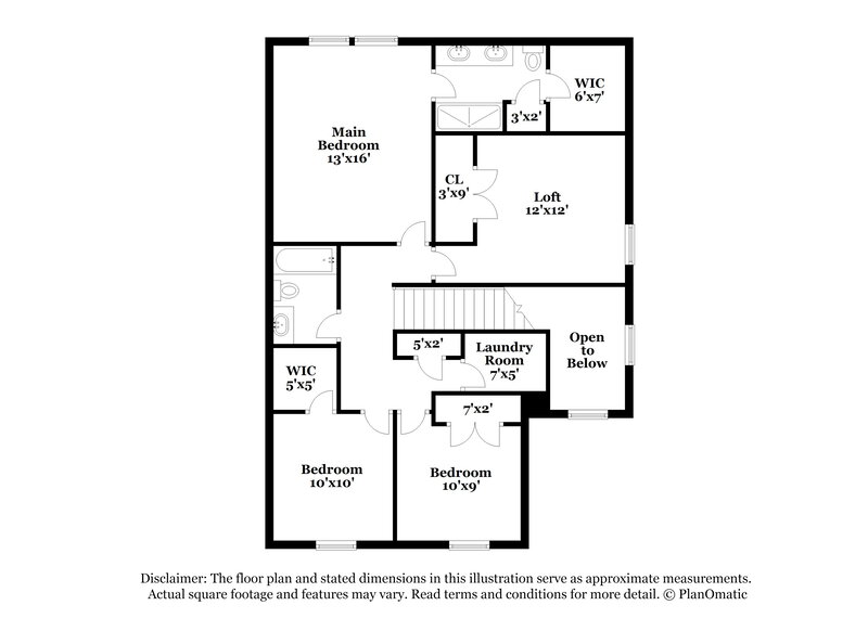 2,240/Mo, 308 Rosetta Rd Maxwell, TX 78656 Floor Plan View 2