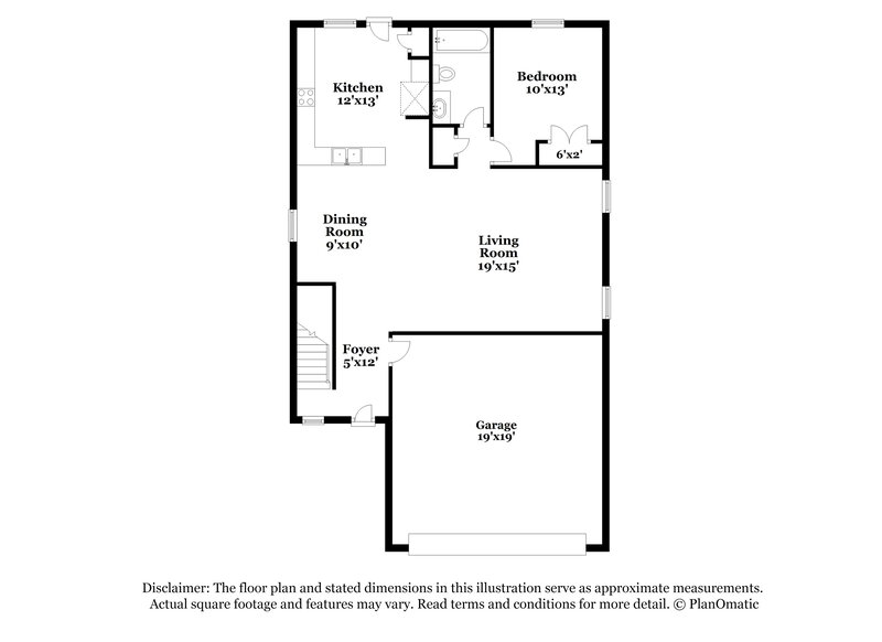 2,030/Mo, 317 Rosetta Rd Maxwell, TX 78656 Floor Plan View