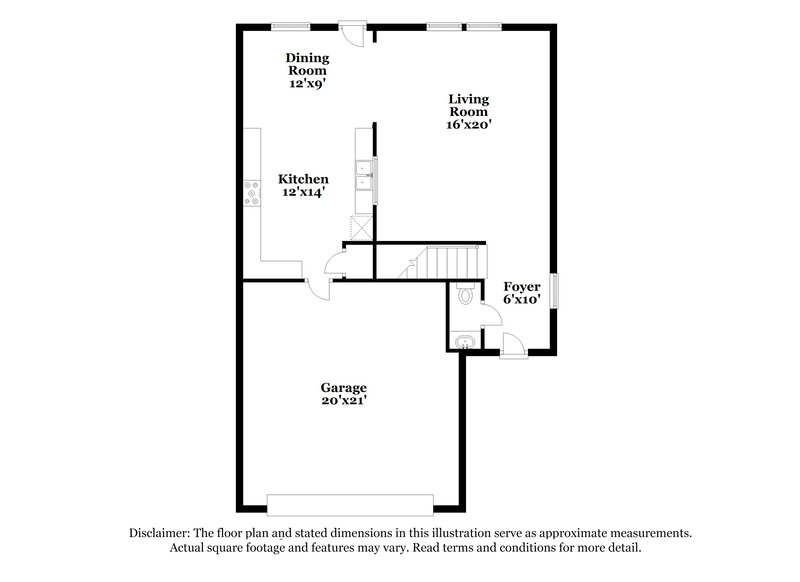1,740/Mo, 307 Rosetta Rd Maxwell, TX 78656 Floor Plan View