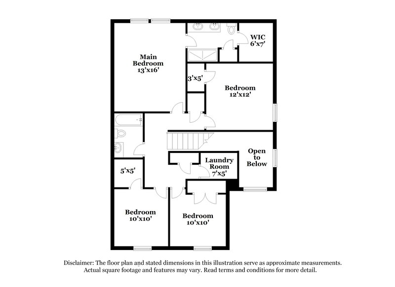 1,740/Mo, 307 Rosetta Rd Maxwell, TX 78656 Floor Plan View 2