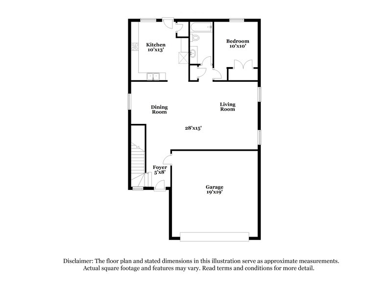 1,840/Mo, 293 Rosetta Rd Maxwell, TX 78656 Floor Plan View