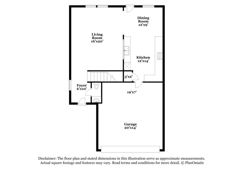 1,890/Mo, 158 Ellwood Rd Maxwell, TX 78656 Floor Plan View