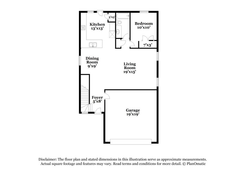 1,925/Mo, 144 Ellwood Rd Maxwell, TX 78656 Floor Plan View 2