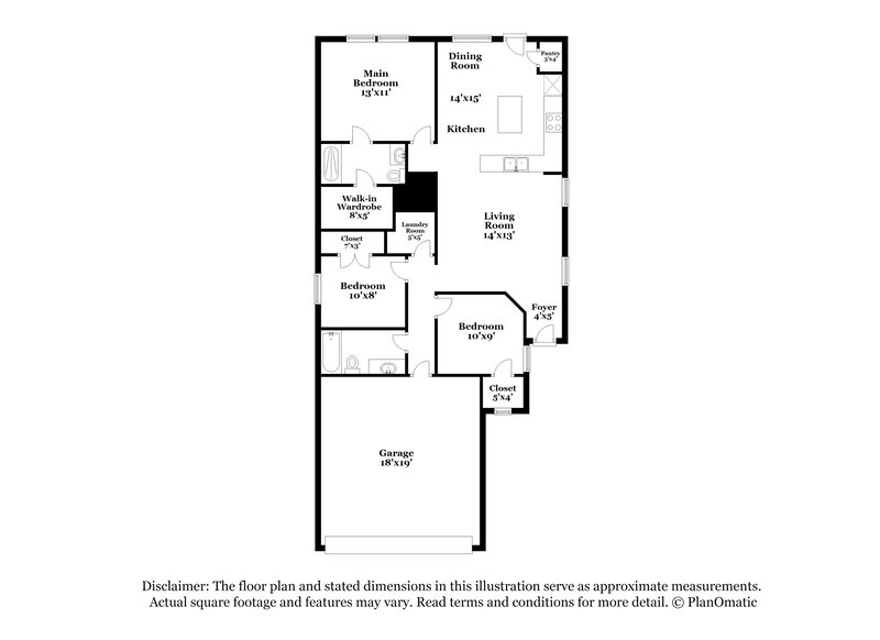 1,755/Mo, 124 Ellwood Rd Maxwell, TX 78656 Floor Plan View