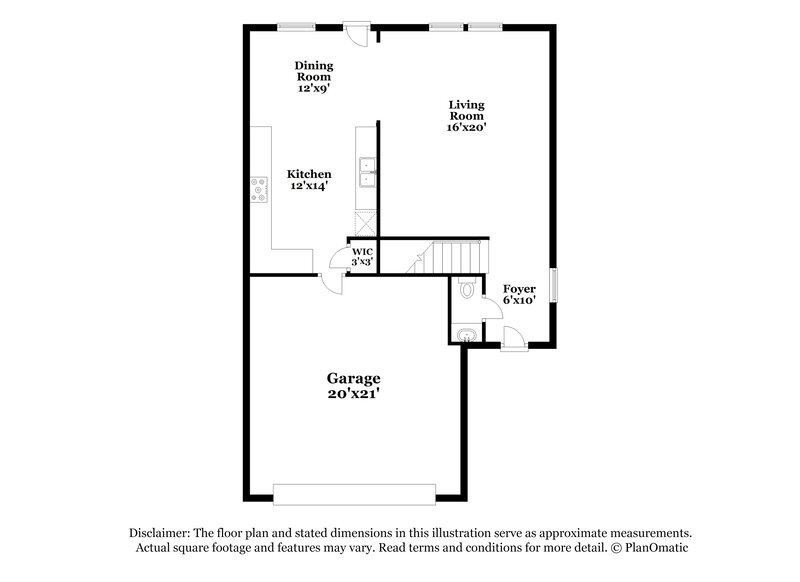 1,775/Mo, 116 Ellwood Rd Maxwell, TX 78656 Floor Plan View