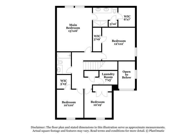 1,775/Mo, 116 Ellwood Rd Maxwell, TX 78656 Floor Plan View 2