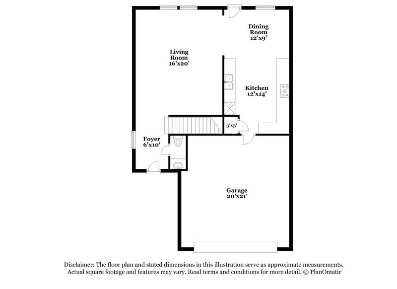 1,760/Mo, 109 Cobb Branch Dr Maxwell, TX 78656 Floor Plan View