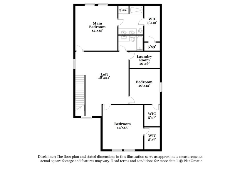 1,940/Mo, 125 Cobb Branch Dr Maxwell, TX 78656 Floor Plan View 2