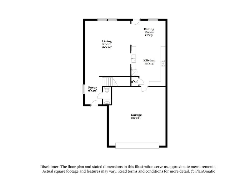 1,840/Mo, 131 Cobb Branch Dr Maxwell, TX 78656 Floor Plan View