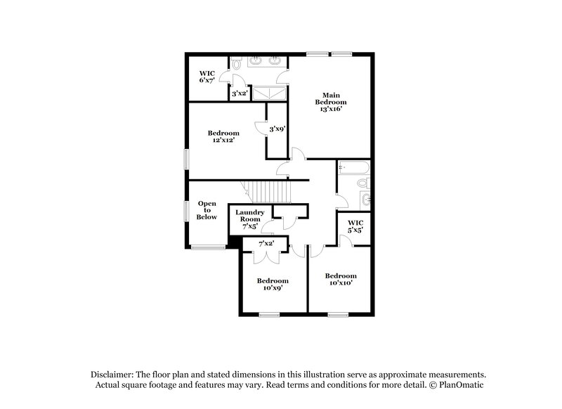 1,840/Mo, 131 Cobb Branch Dr Maxwell, TX 78656 Floor Plan View 2