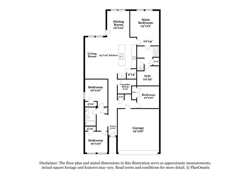2,150/Mo, 2800 Turpin Trl Round Rock, TX 78665 Floor Plan View
