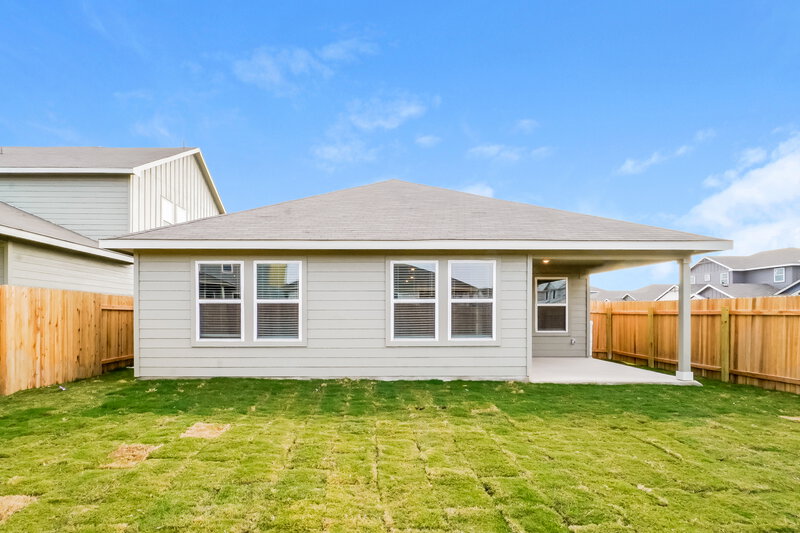 2,150/Mo, 2800 Turpin Trl Round Rock, TX 78665 Rear View 2