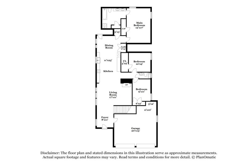 2,175/Mo, 137 Love Ln Sterrett, AL 35147 Floorplan View