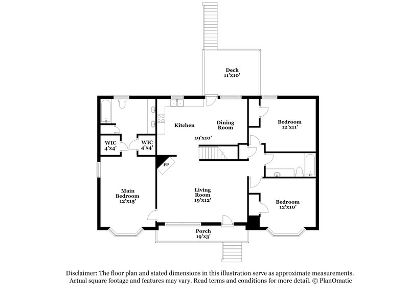 1,675/Mo, 1812 Molly Ln Birmingham, AL 35235 Floor Plan View 2