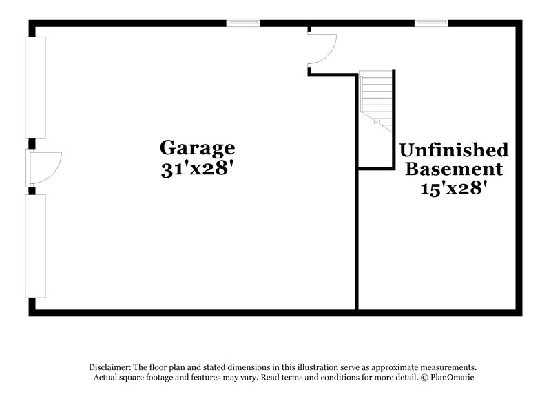 1,585/Mo, 3405 Crosscreek Circle Trussville, AL 35173 Floor Plan View 2