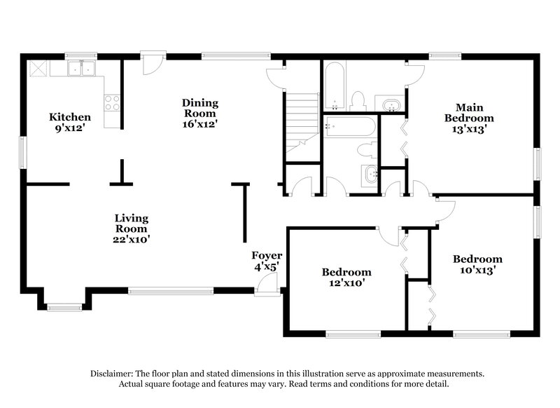 1,390/Mo, 120 Von Dale Dr Birmingham, AL 35215 Floor Plan View