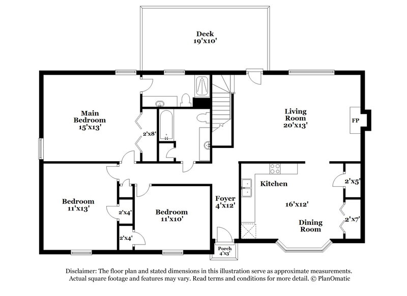 1,550/Mo, 1666 English Knoll Ln Birmingham, AL 35235 Floor Plan View 2