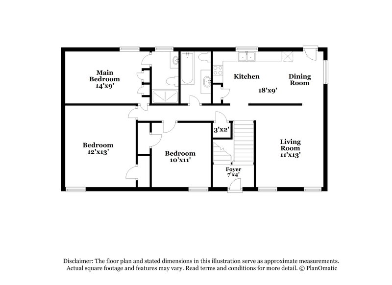 1,740/Mo, 5249 Dresden Rd Irondale, AL 35210 Floor Plan View 2