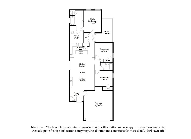 0/Mo, 5707 Park Side Rd Birmingham, AL 35244 Floor Plan View