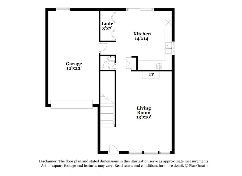 1,390/Mo, 328 Union Station Way Calera, AL 35040 Floor Plan View