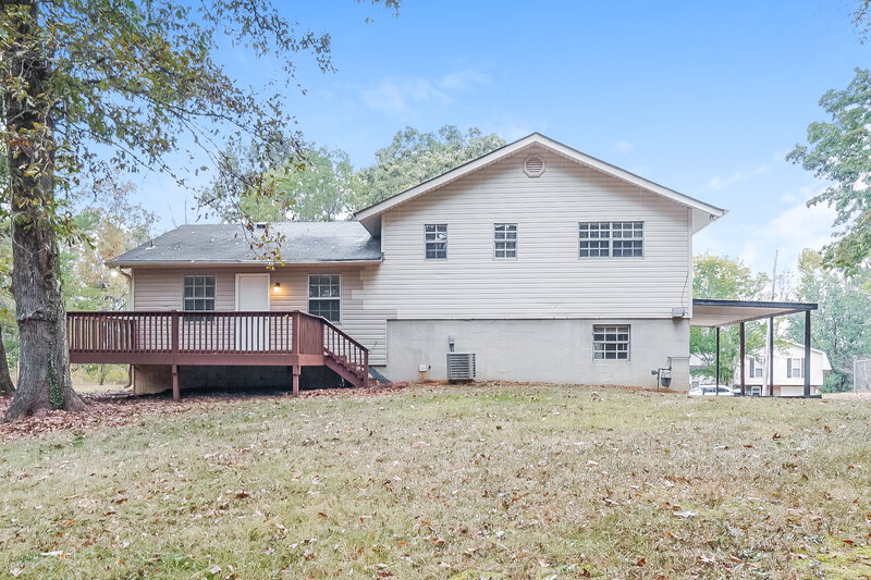 1,455/Mo, 3034 Debra Drive Fultondale, AL 35068 Rear View