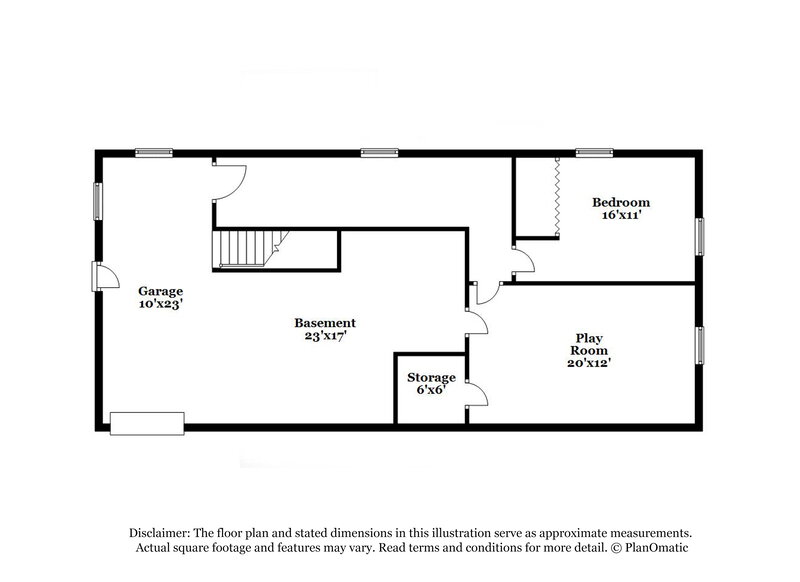 2,220/Mo, 1632 Maralyn Dr Birmingham, AL 35235 Floor Plan View