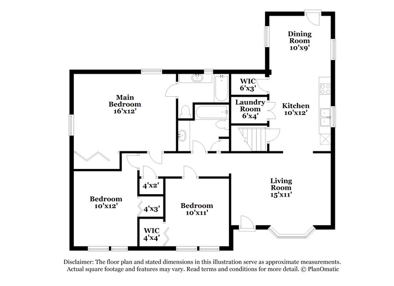 1,195/Mo, 6545 Telia Drive Pinson, AL 35126 Floor Plan View