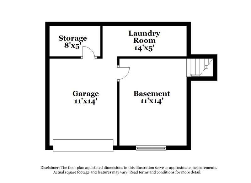 1,425/Mo, 2655 6th St NE Birmingham, AL 35215 Floorplan View