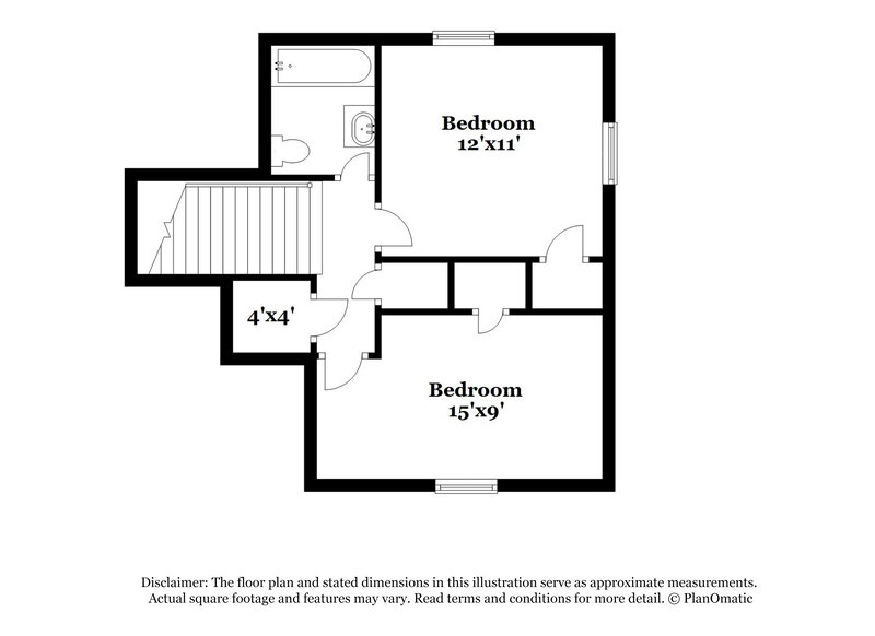 1,550/Mo, 1617 Bobolink Lane Center Point, AL 35215 Floorplan View