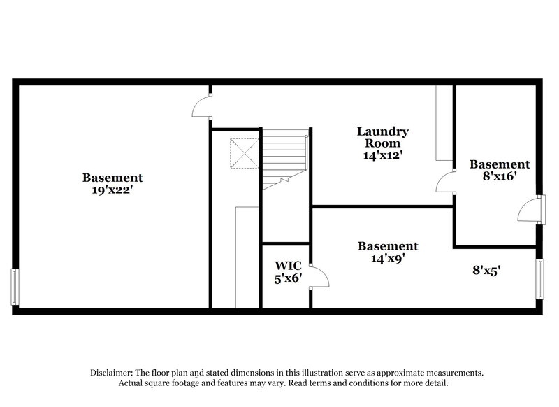 1,700/Mo, 1023 James Taylor Road Moody, AL 35004 Floor Plan View 2