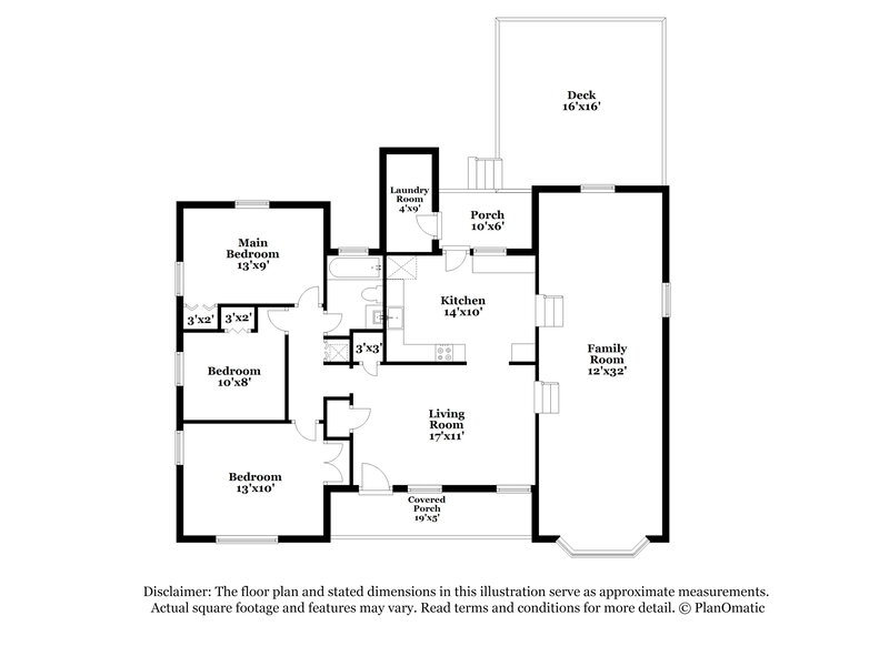 2,020/Mo, 1014 Manor Circle Bessemer, AL 35020 Floor Plan View