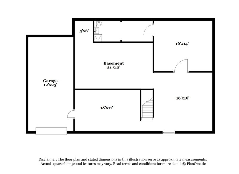 1,585/Mo, 820 Gene Reed Road Birmingham, AL 35235 Floorplan View