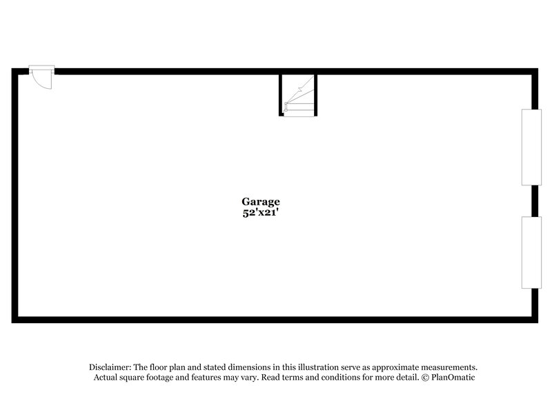 1,500/Mo, 1316 High Point Terrace Birmingham, AL 35235 Floorplan View 2