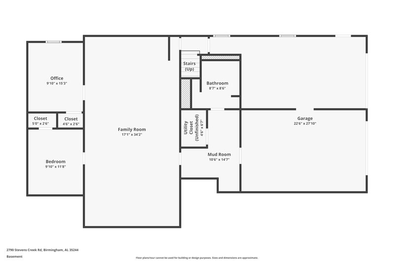 2,515/Mo, 2790 Stevens Creek Road Birmingham, AL 35244 Floor Plan View 2