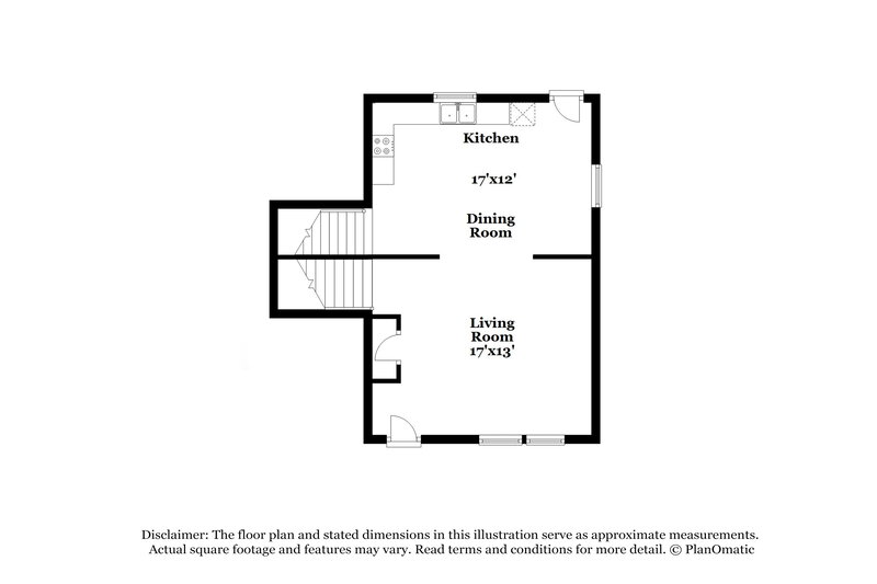 1,460/Mo, 5114 Meadows Drive Pinson, AL 35126 Floor Plan View 2
