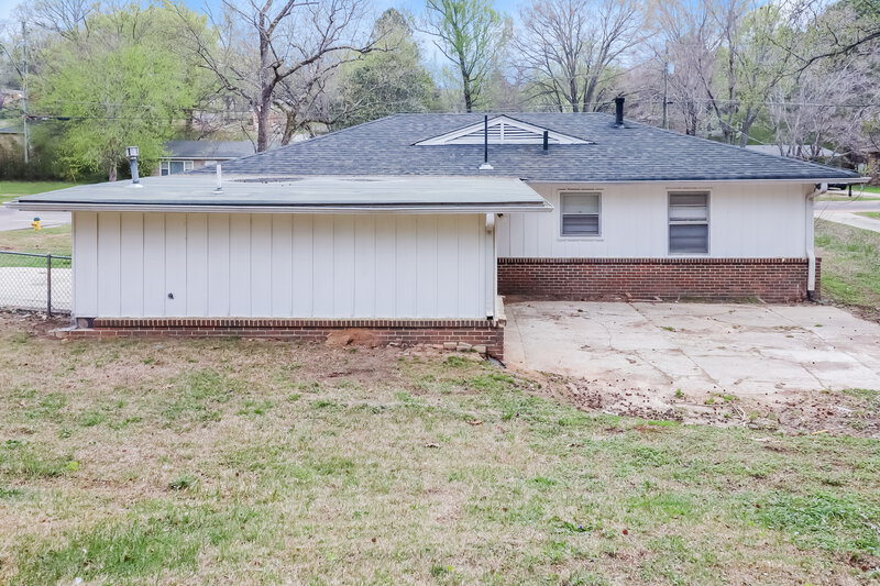 1,160/Mo, 433 Orchid Road Birmingham, AL 35215 Rear View