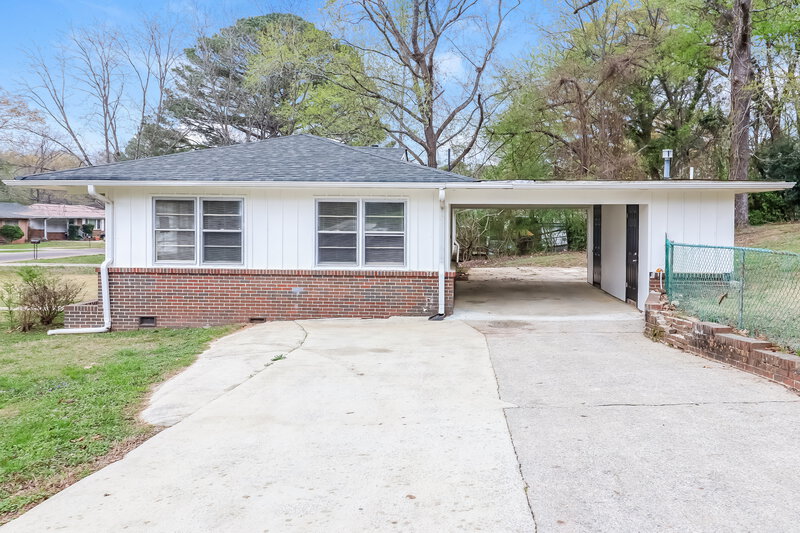 1,160/Mo, 433 Orchid Road Birmingham, AL 35215 Side View