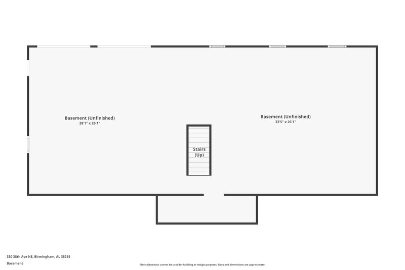 1,540/Mo, 330 NE 38th Avenue Center Point, AL 35215 Floorplan View 2