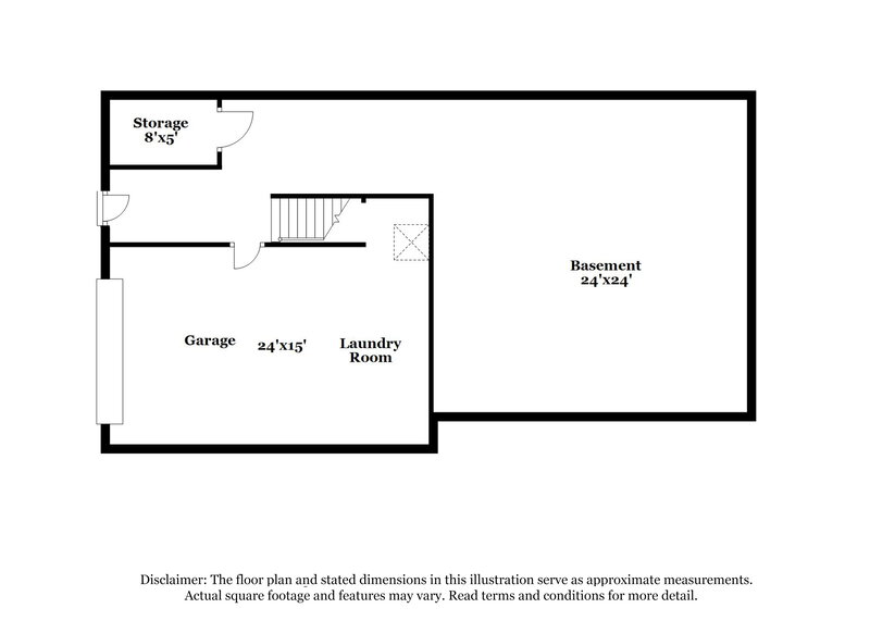 1,325/Mo, 621 NW 27th Avenue Center Point, AL 35215 Floor Plan View