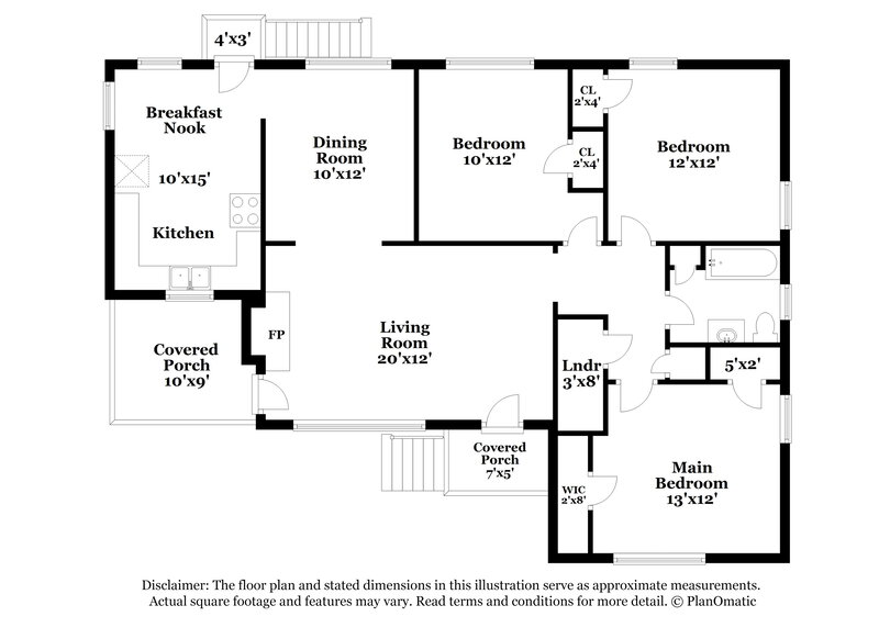 1,235/Mo, 812 Nelson Drive Birmingham, AL 35215 Floorplan View