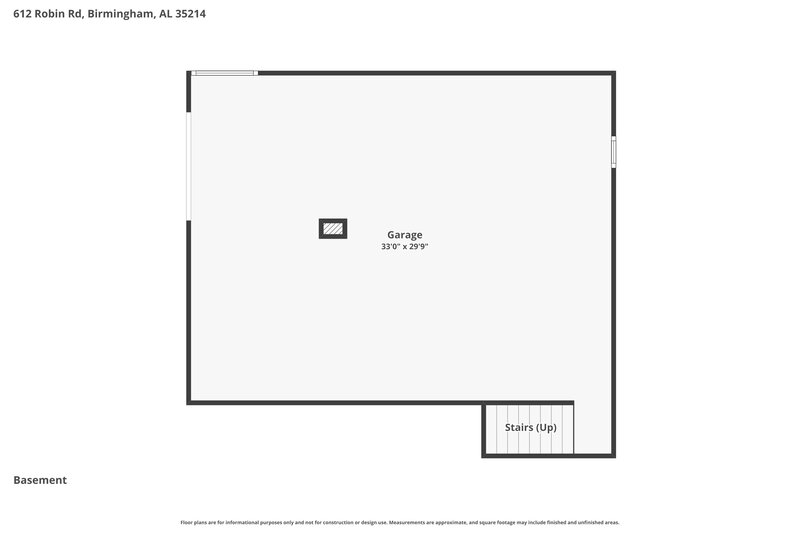 1,715/Mo, 612 Robin Road Birmingham, AL 35214 Floor Plan View 3