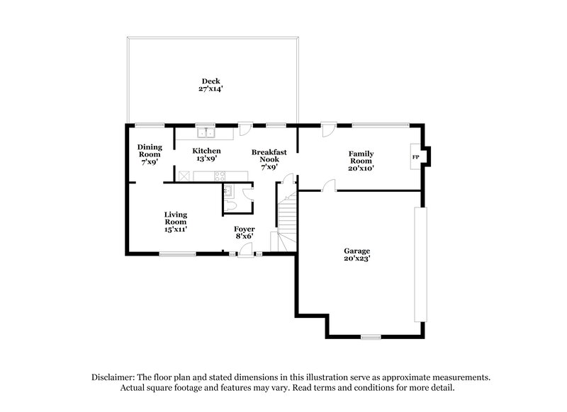 1,635/Mo, 1700 Serene Drive Center Point, AL 35215 Floorplan View